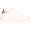 Sneaker Geox Puffypop da bambina burro