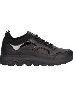 Sneaker Geox Spherica da donna nera