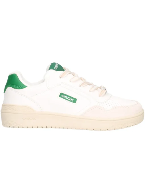 Sneaker Geox Washiba da bambino bianca