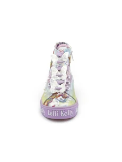 Sneaker Lelli Kelly bambina linea "Unicorn" lilla/multicolor