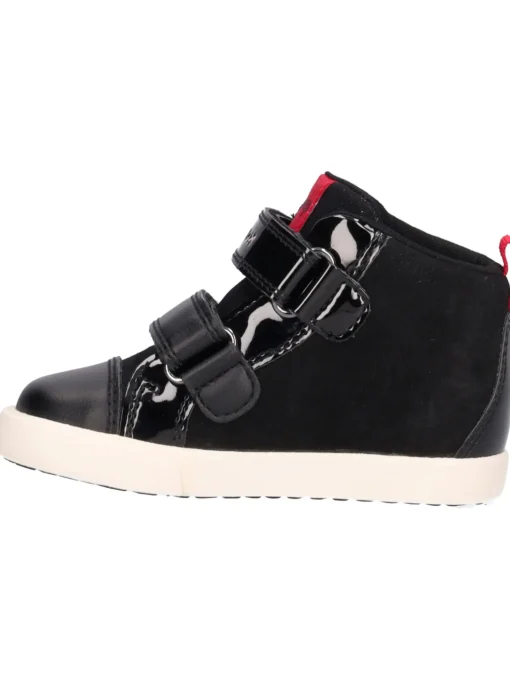 Sneaker Minnie by Geox primi passi bambina nera