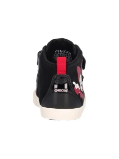 Sneaker Minnie by Geox primi passi bambina nera