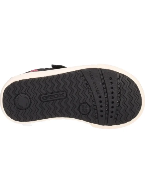 Sneaker Minnie by Geox primi passi bambina nera