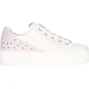 Sneaker Nero Giardini da bambina bianca