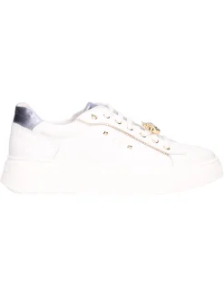 Sneaker Nero Giardini da donna bianca