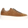 Sneaker Nero Giardini da donna cuoio
