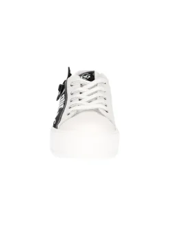 Sneaker Nero Giardini da bambina bianca