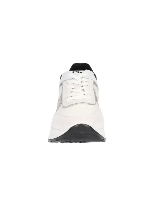 Sneaker Nero Giardini da donna bianca