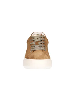 Sneaker Nero Giardini da donna cuoio