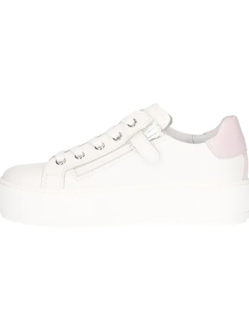 Sneaker Nero Giardini da bambina bianca