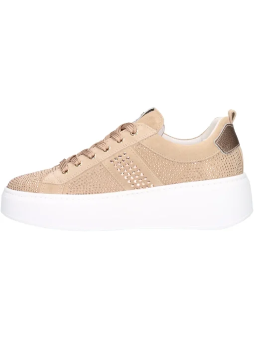 Sneaker Nero Giardini da donna taupe