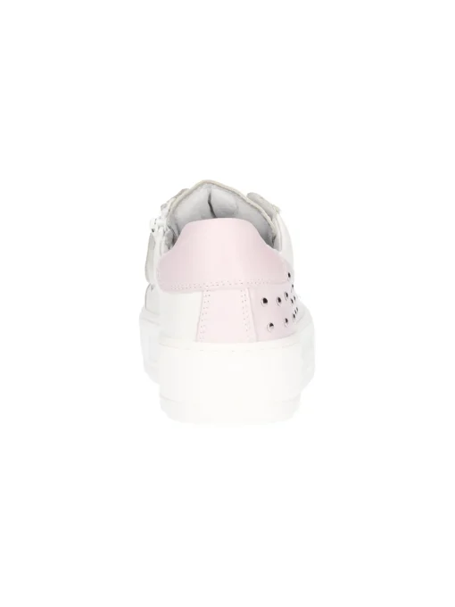 Sneaker Nero Giardini da bambina bianca