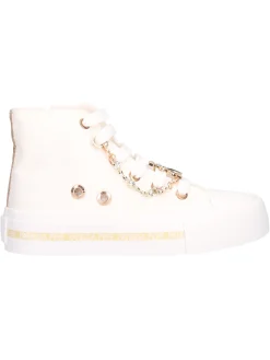 Sneaker Patrizia Pepe da bambina avorio