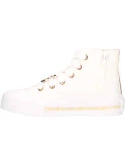 Sneaker Patrizia Pepe da bambina avorio