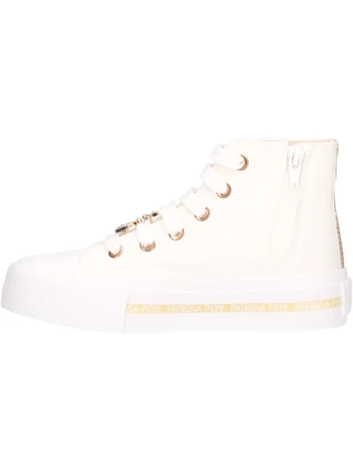 Sneaker Patrizia Pepe da bambina avorio