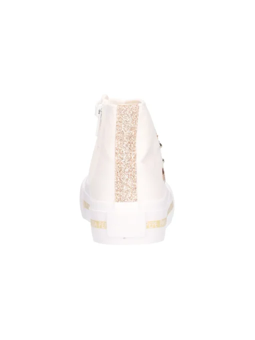 Sneaker Patrizia Pepe da bambina avorio