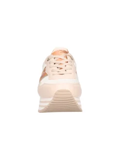 Sneaker platform Alviero Martini 1a Classe da bambina beige