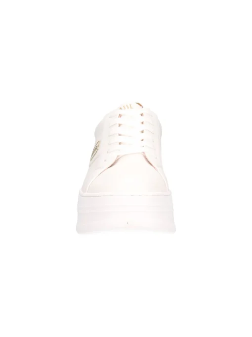 Sneaker platform Alviero Martini 1a Classe da donna bianca