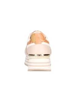Sneaker platform Alviero Martini 1a Classe da bambina beige