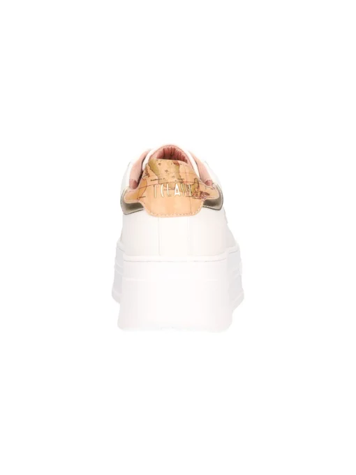 Sneaker platform Alviero Martini 1a Classe da donna bianca