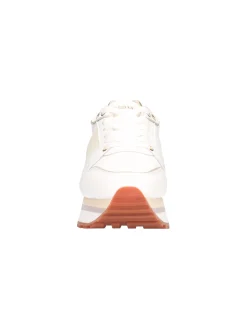 Sneaker platform Blauer da donna bianca