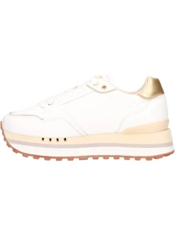Sneaker platform Blauer da donna bianca