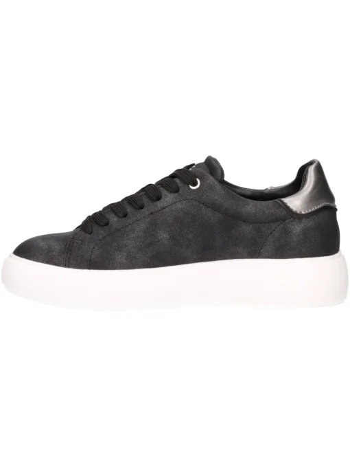 Sneaker platform Blauer da donna nera