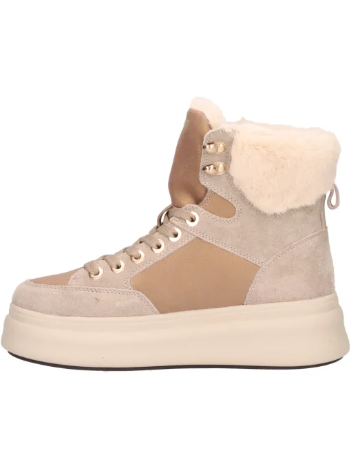 Sneaker platform Blauer da donna taupe