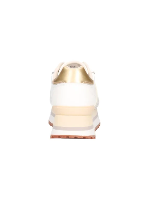Sneaker platform Blauer da donna bianca