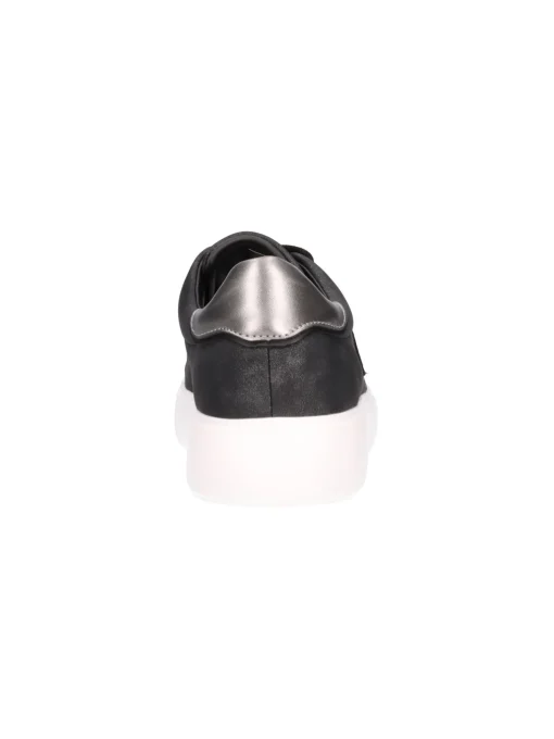 Sneaker platform Blauer da donna nera