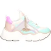 Sneaker platform Buffalo Binary Glam Vegan da donna multicolor