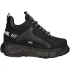 Sneaker platform Buffalo Chai Vegan da donna nera
