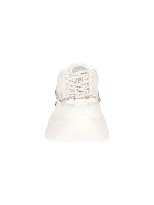 Sneaker platform Buffalo Bliss Luxe Vegan da donna bianca