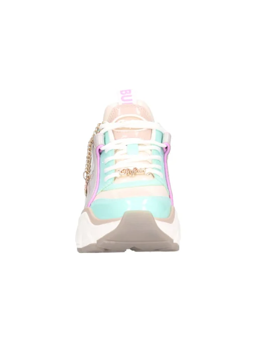 Sneaker platform Buffalo Binary Glam Vegan da donna multicolor