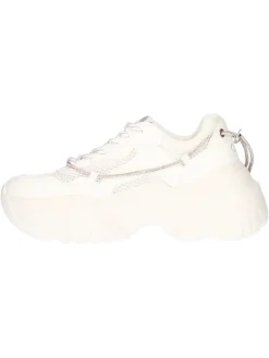 Sneaker platform Buffalo Bliss Luxe Vegan da donna bianca