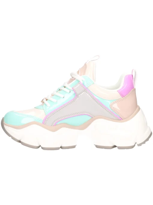 Sneaker platform Buffalo Binary Glam Vegan da donna multicolor