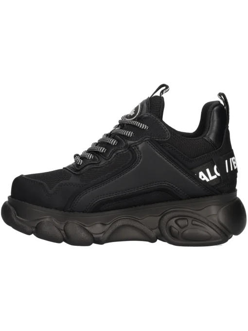 Sneaker platform Buffalo Chai Vegan da donna nera