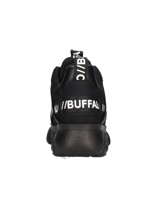 Sneaker platform Buffalo Chai Vegan da donna nera