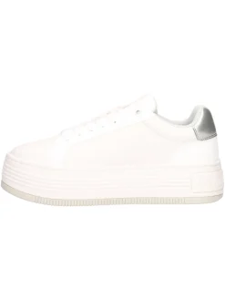 Sneaker platform Calvin Klein da donna bianca