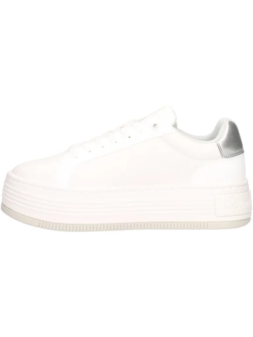 Sneaker platform Calvin Klein da donna bianca