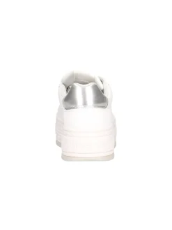 Sneaker platform Calvin Klein da donna bianca