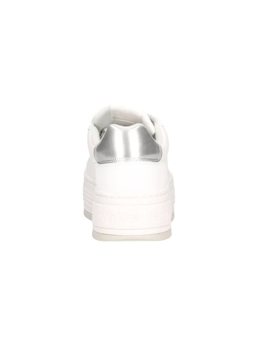 Sneaker platform Calvin Klein da donna bianca