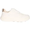 Sneaker platform Geox Nebula da donna bianca