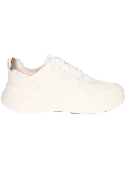 Sneaker platform Geox Nebula da donna bianca