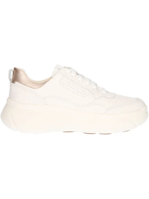 Sneaker platform Geox Nebula da donna bianca
