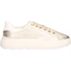 Sneaker platform Geox Spherica da donna oro