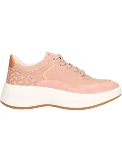 Sneaker platform Geox Spherica da donna rosa