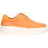 Sneaker platform Geox Spherica da donna arancione