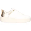 Sneaker platform Geox Spherica da donna bianca