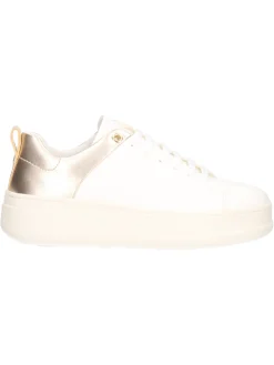 Sneaker platform Geox Spherica da donna bianca
